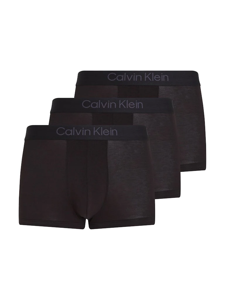 Calvin Klein miesten bokserit, TRUNK 3PK LUXORY MODAL Musta - Image 4