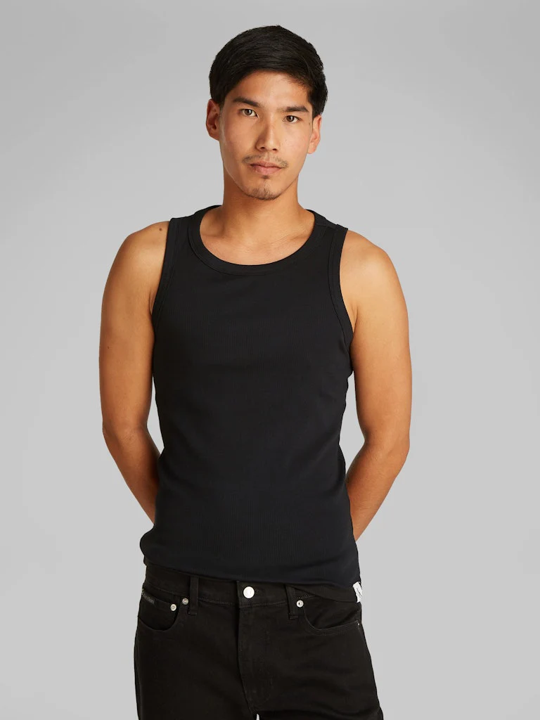 Calvin Klein miesten hihaton paita, TANK TOP Musta