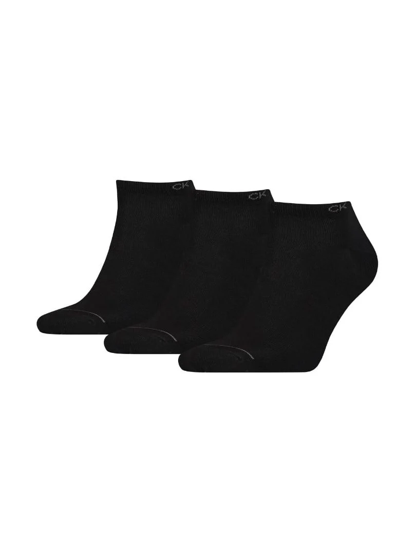 Calvin Klein Miesten Sukat 3-Pack, CK MEN SNEAKER 3P NOS Musta
