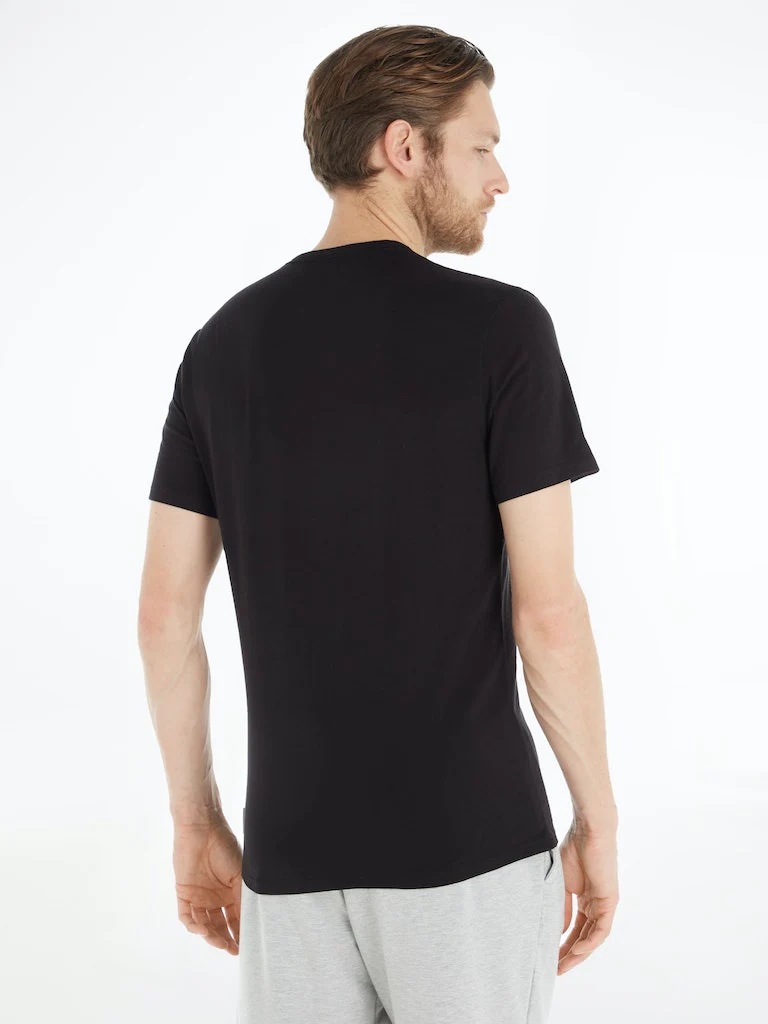 Calvin Klein Miesten T-paita, 2P SS CREW T-SHIRT NOS Musta - Image 2