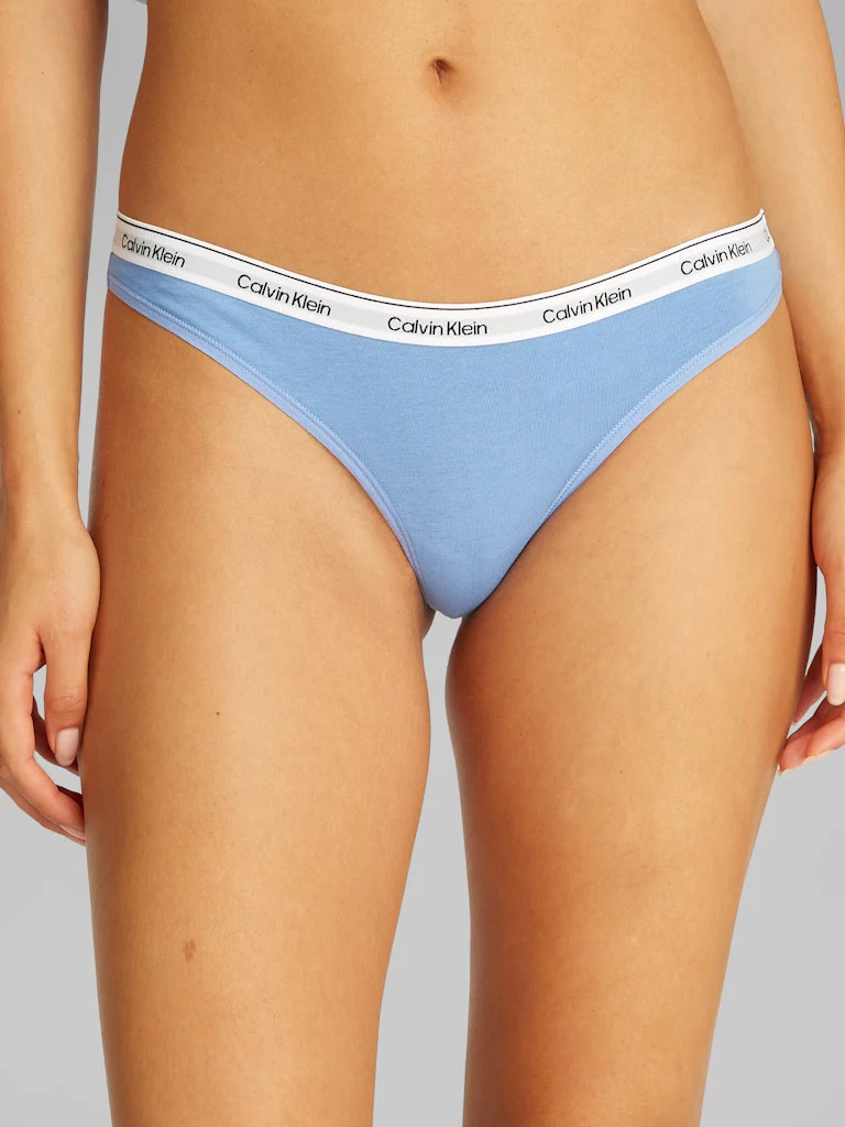 Calvin Klein naisten stringit, THONG 3PK Monivärinen Kuosi - Image 3