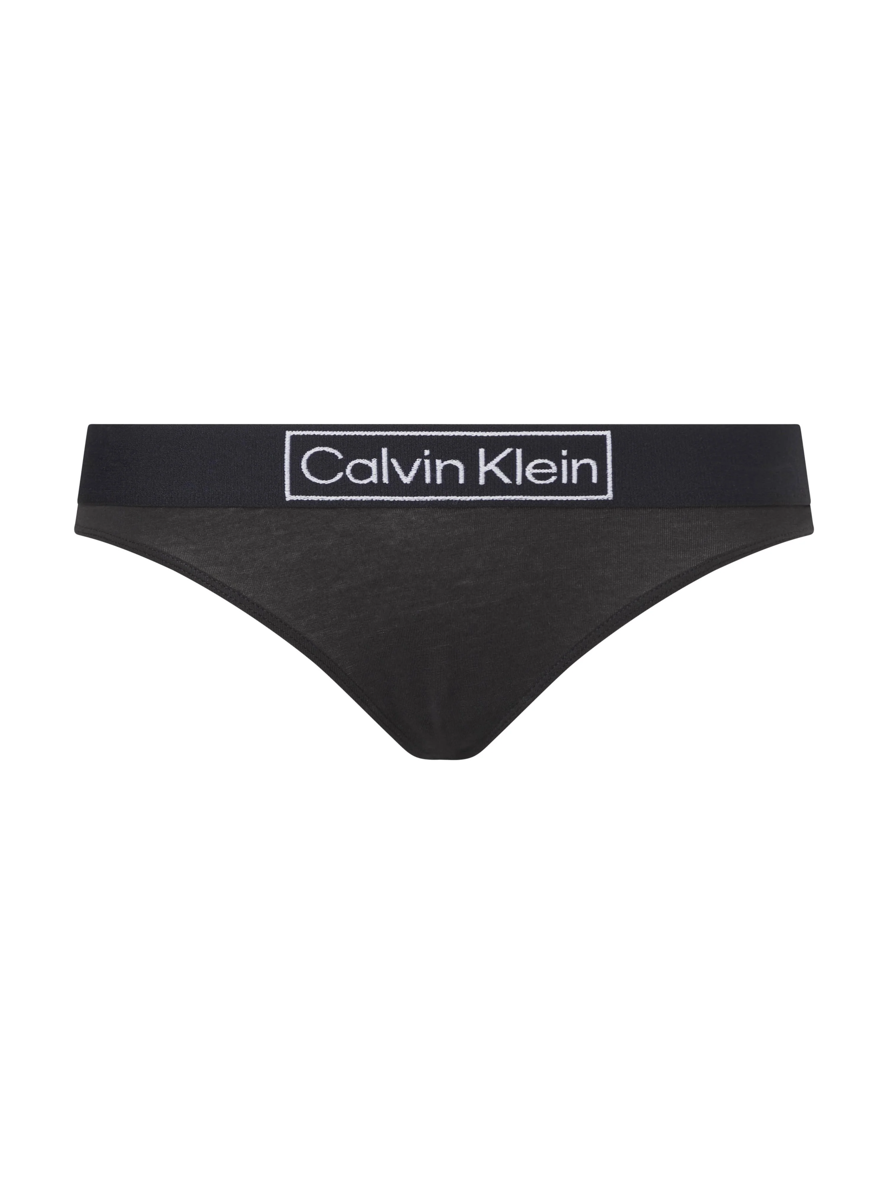 Calvin Klein Naisten Tangat CK THONG Musta