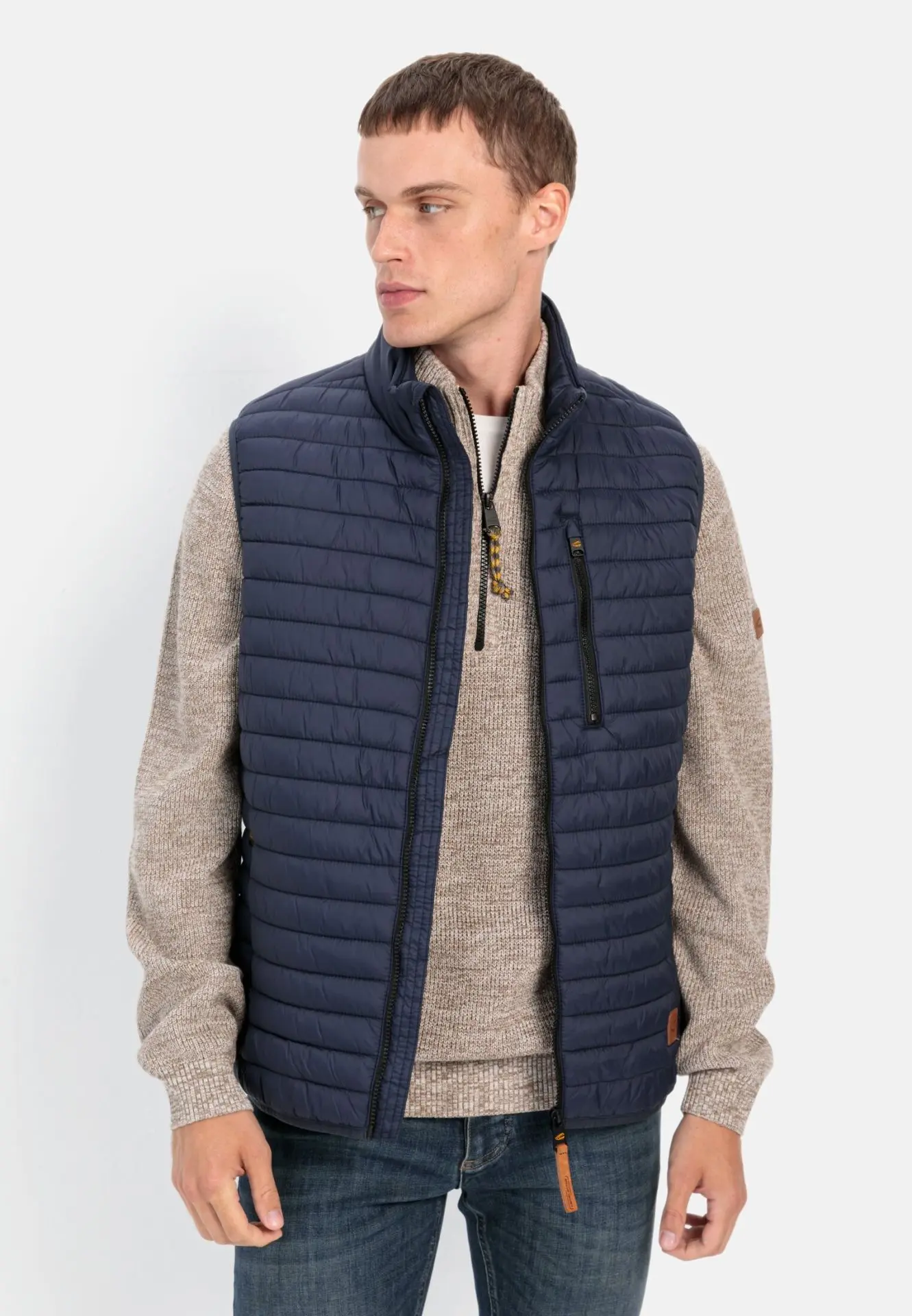 Camel Active miesten tikattu liivi, VEST QUILTED Tummansininen