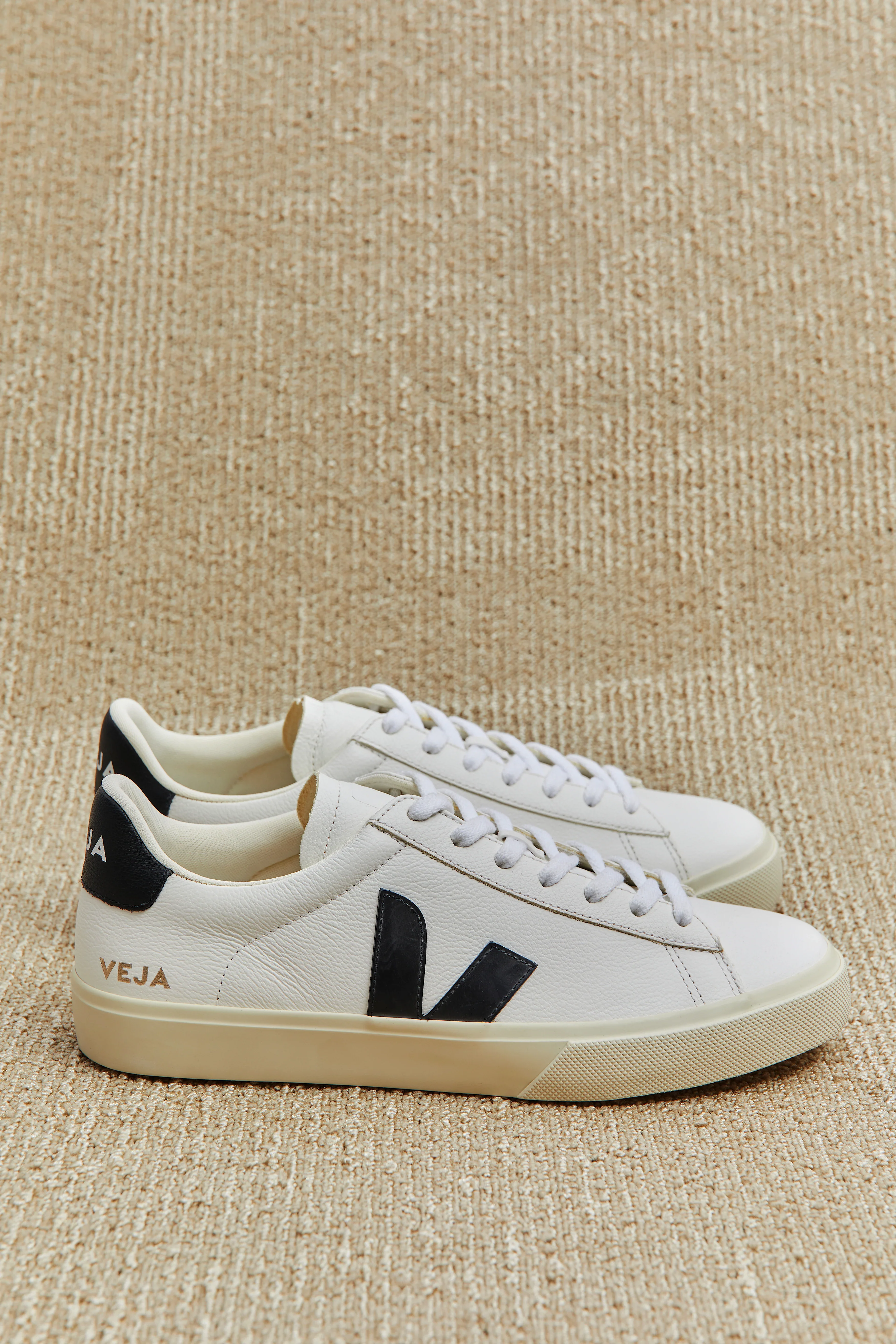 Veja miesten tennarit Campo Sneaker Extra White Black, valkoinen - Image 4