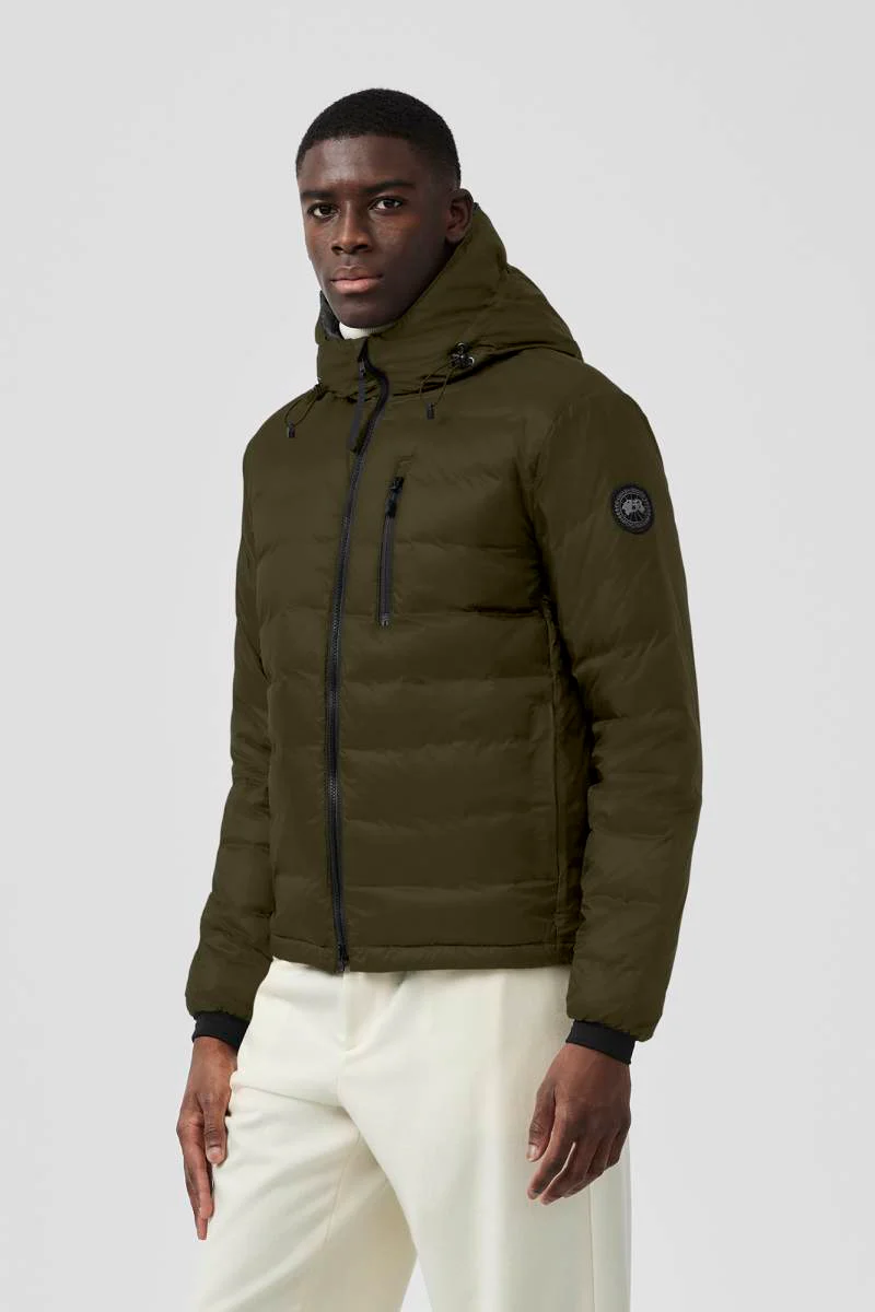 Canada Goose Miesten kevytuntuvatakki, LODGE HOODIE BC Tummanvihreä