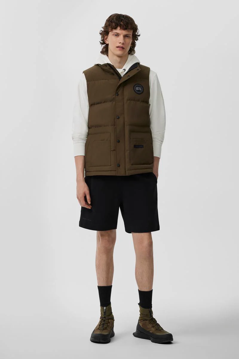 Canada Goose Miesten Liivi, FREESTYLE CREW VEST Tummanvihreä