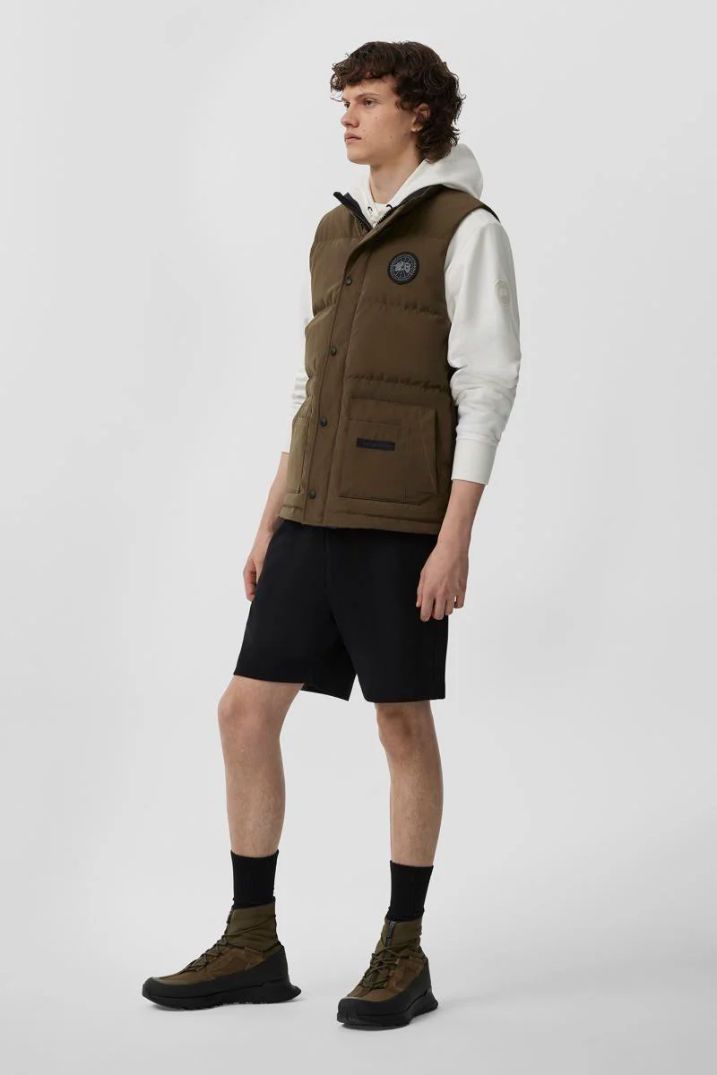 Canada Goose Miesten Liivi, FREESTYLE CREW VEST Tummanvihreä - Image 2