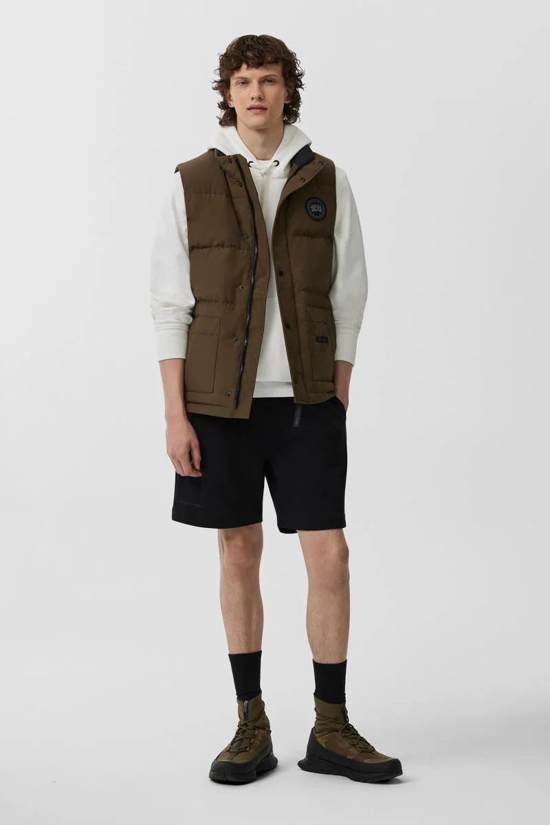Canada Goose Miesten Liivi, FREESTYLE CREW VEST Tummanvihreä - Image 3