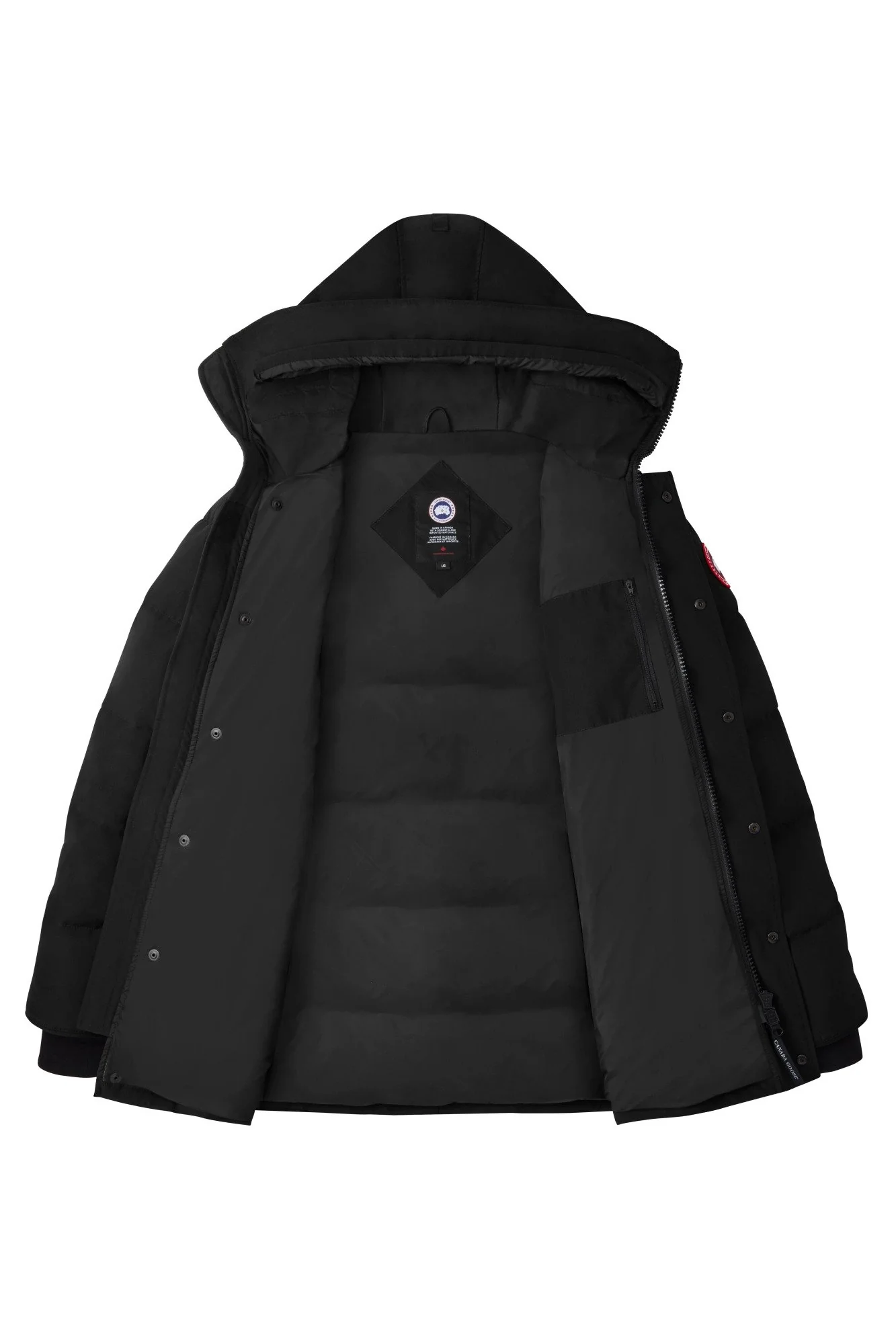 Canada Goose Miesten Untuvatakki, CARSON PARKA Musta - Image 3