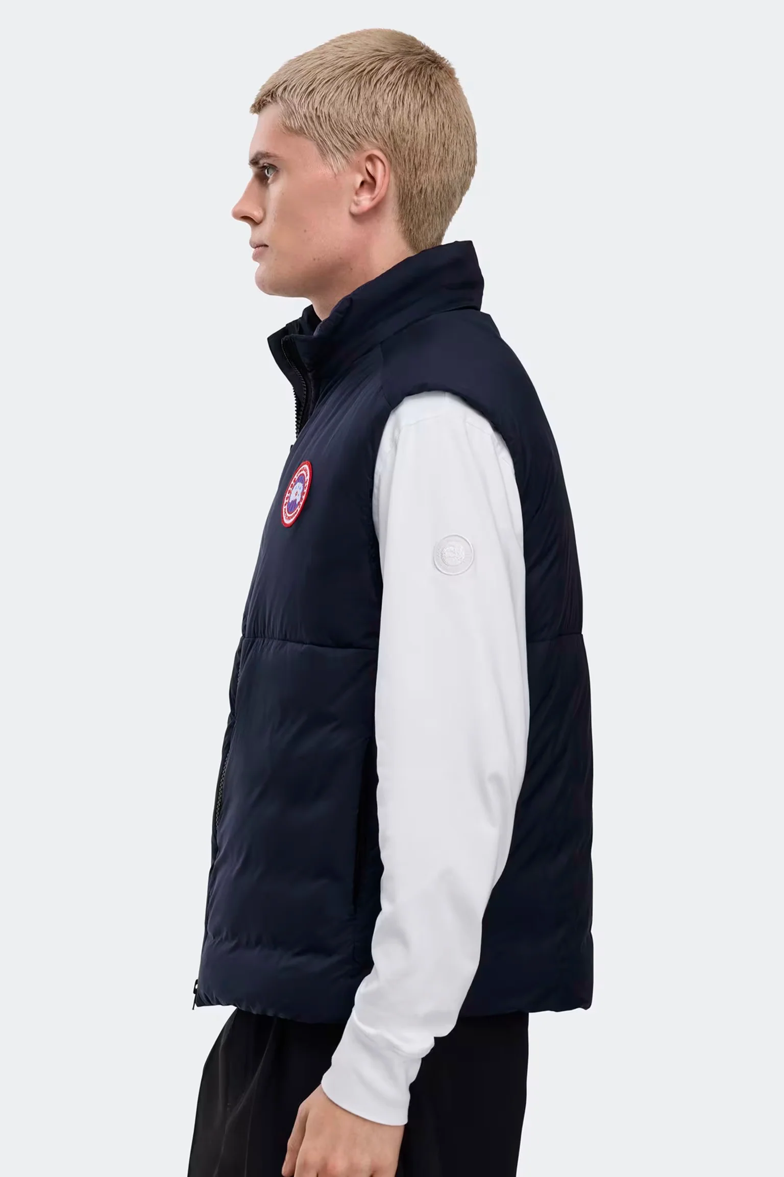 Canada Goose miesten toppaliivi, LODGE VEST Tummansininen - Image 3