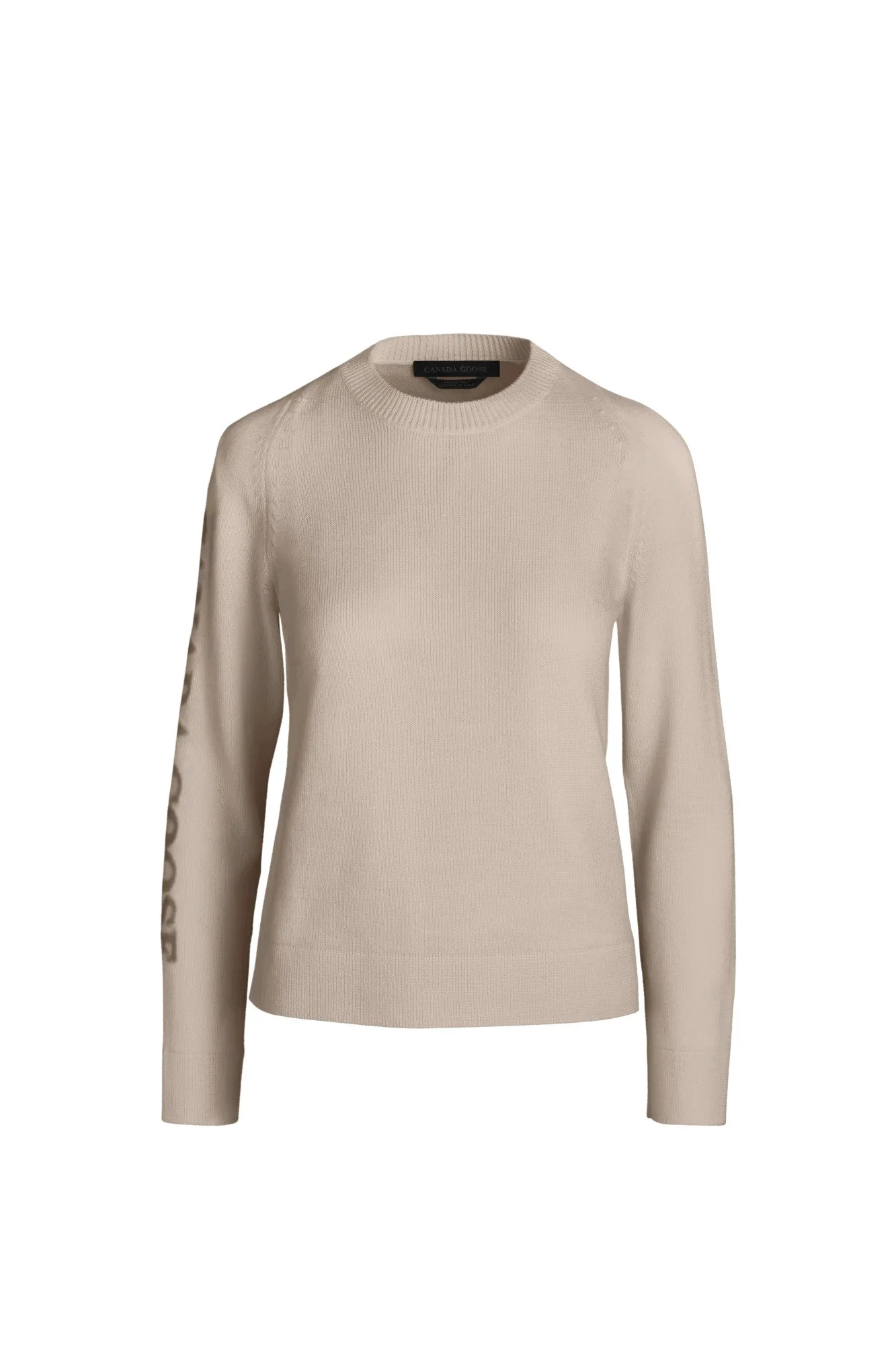 Canada Goose Naisten Merinovillainen Neule, SATURNA CREWNECK Vaaleanpunainen