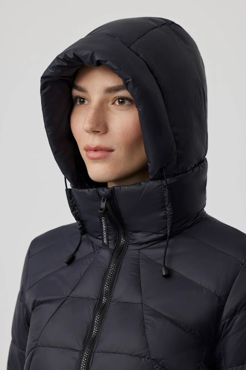 Canada Goose Naisten Untuvatakki, ABBOTT HOODY Musta - Image 4
