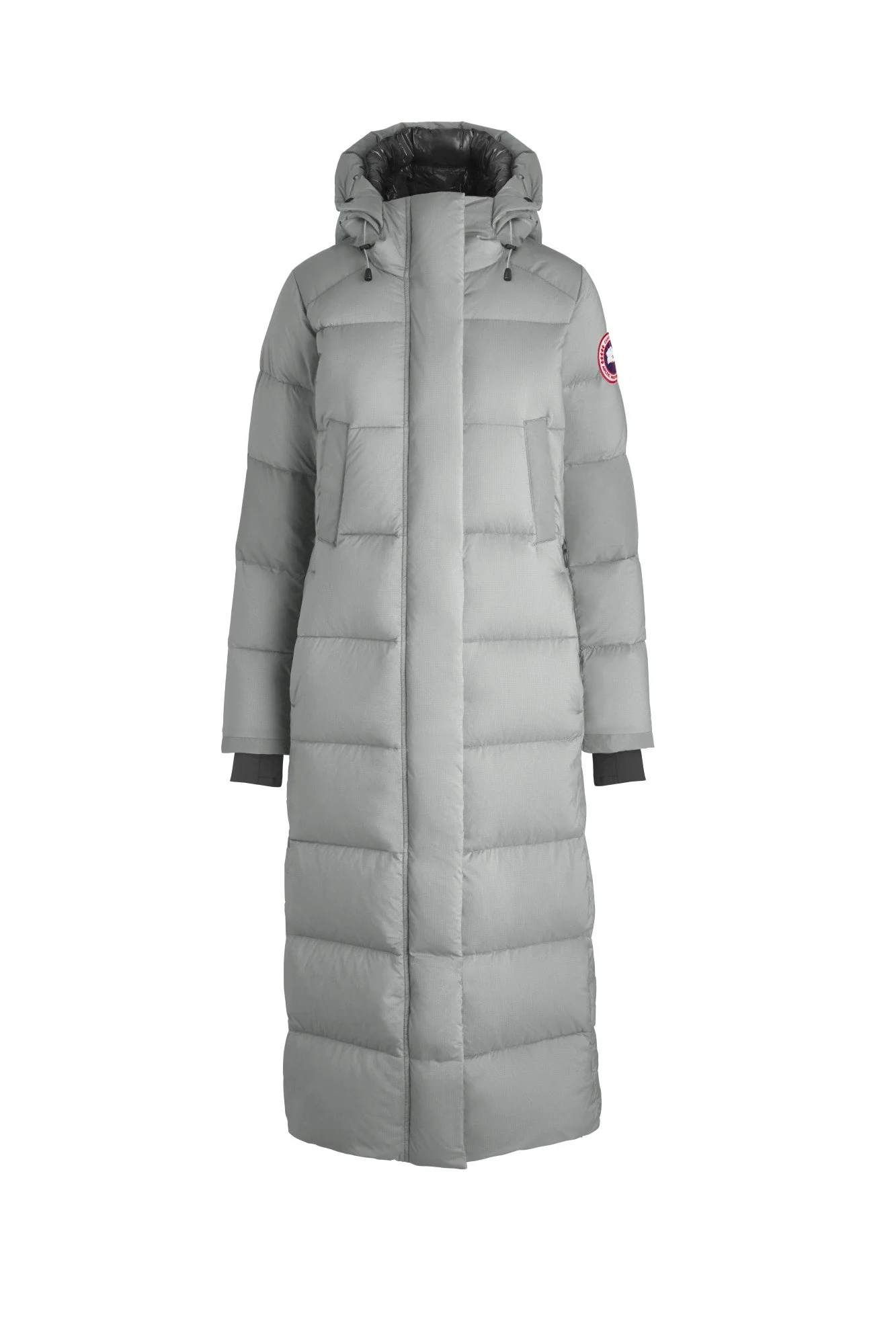Canada Goose Naisten Untuvatakki, Alliston Parka Vaaleanharmaa - Image 3