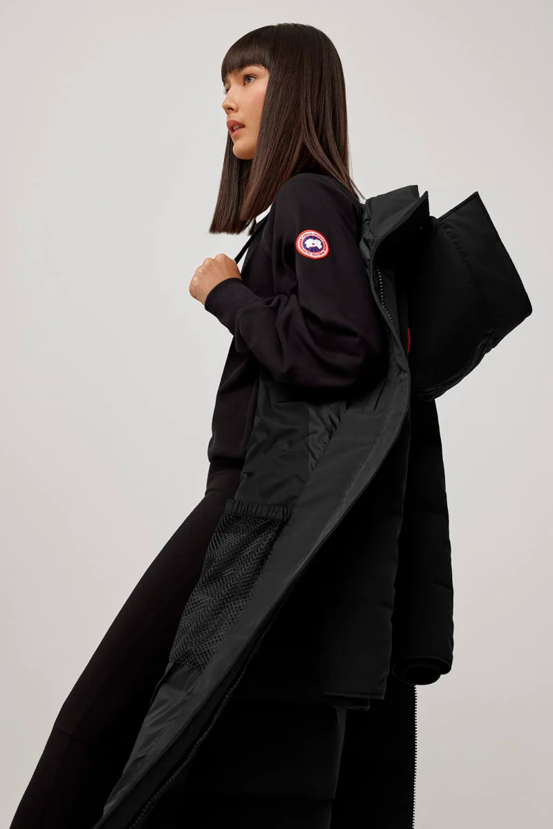 Canada Goose Naisten Untuvatakki, MYSTIQUE PARKA-CR Musta - Image 4