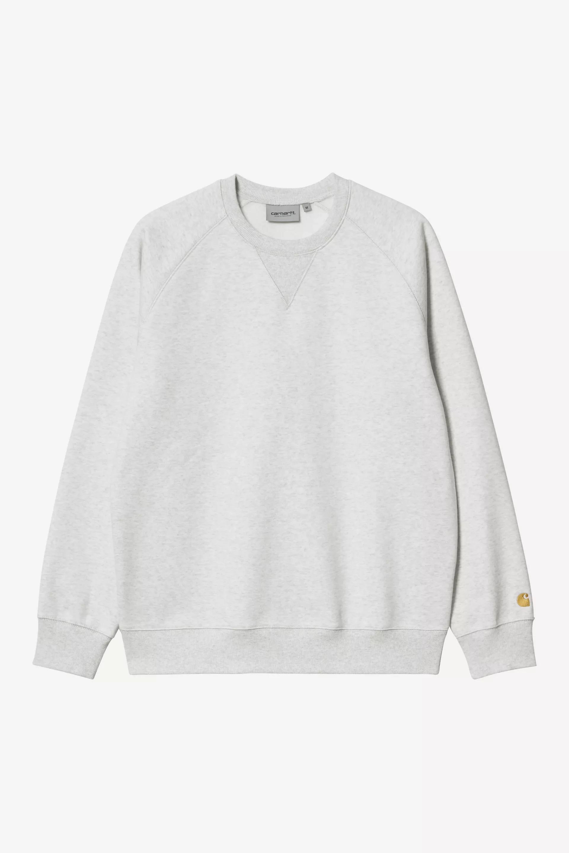 Carhartt miesten collegepaita Chase Sweatshirt, vaaleanharmaa - Image 4