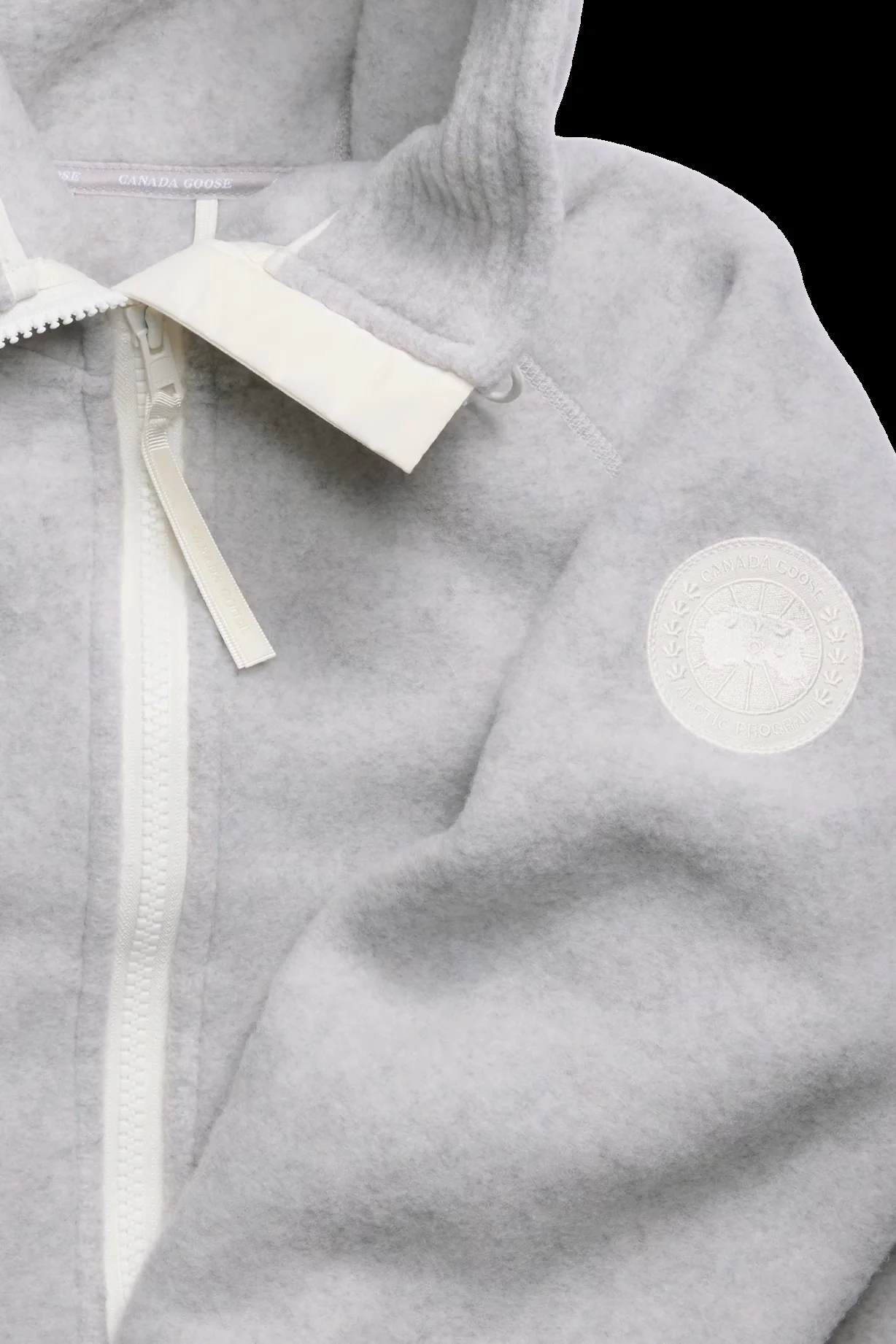 Canada Goose naisten fleecetakki CHILLIWALK FLEECE BOMBER, vaaleanharmaa - Image 5