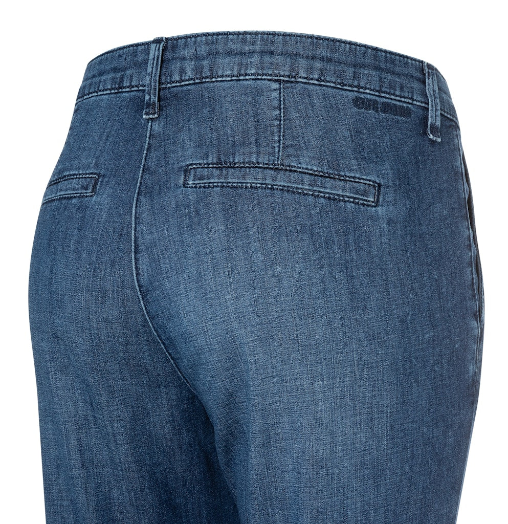 Mac naisten farkut Chino Turn Up, sininen indigo - Image 5