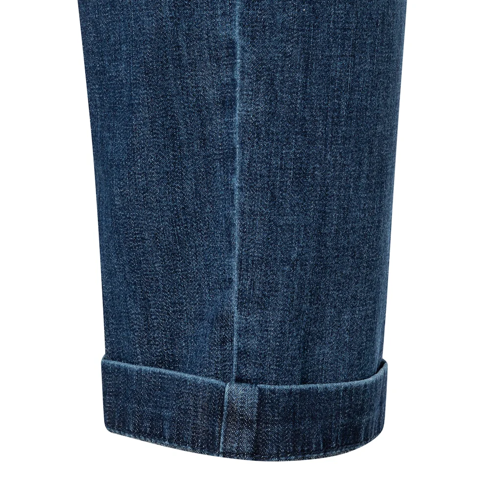 Mac naisten farkut Chino Turn Up, sininen indigo - Image 8