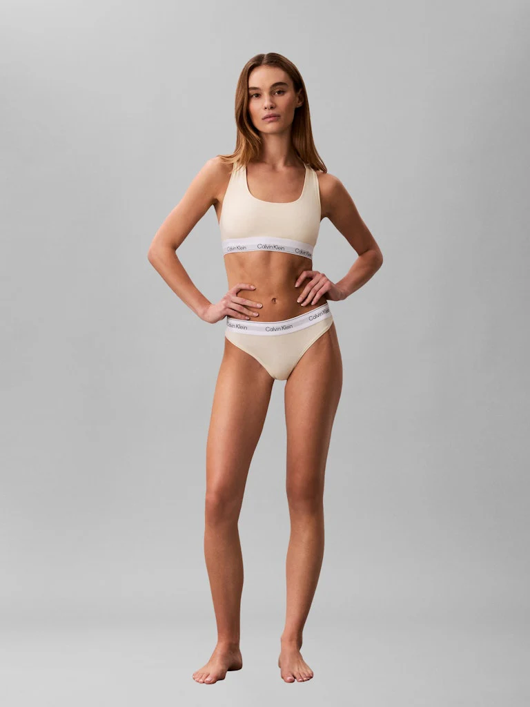 Calvin Klein naisten stringit CK Thong, sitruunankeltainen