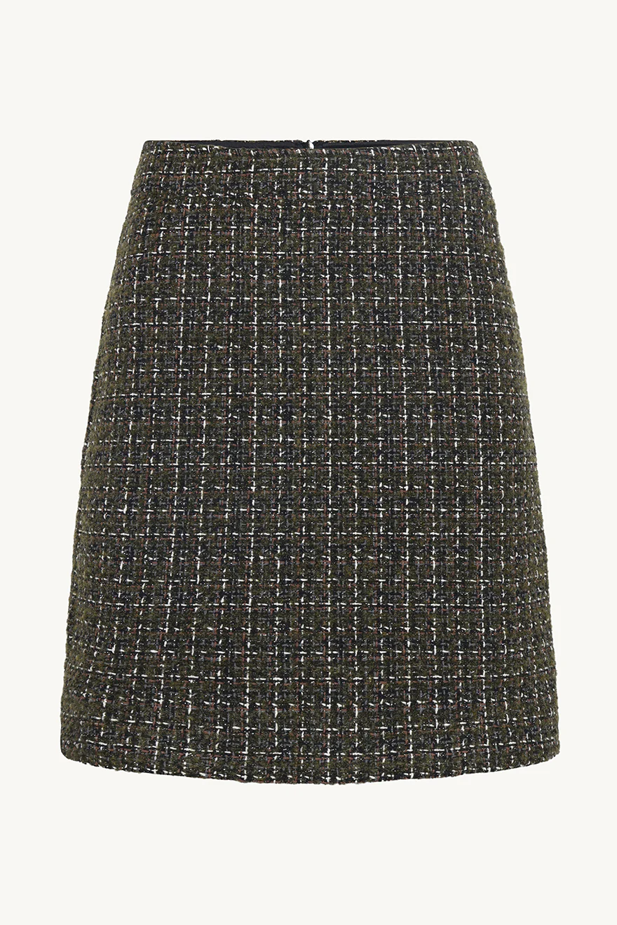 Claire naisten hame, NANINA SKIRT Musta Kuosi