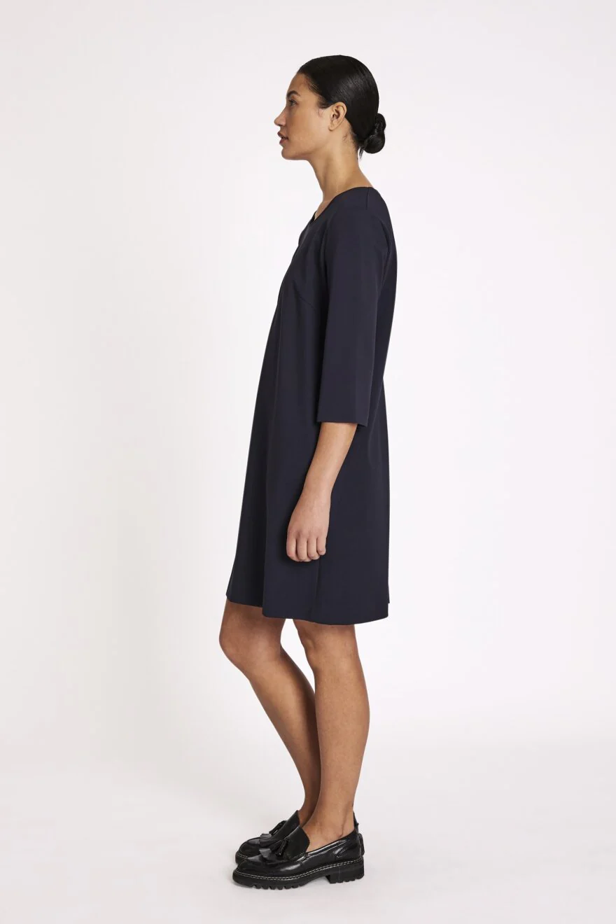 Claire Naisten Mekko CLAIRE DENISA DRESS Tummansininen - Image 3