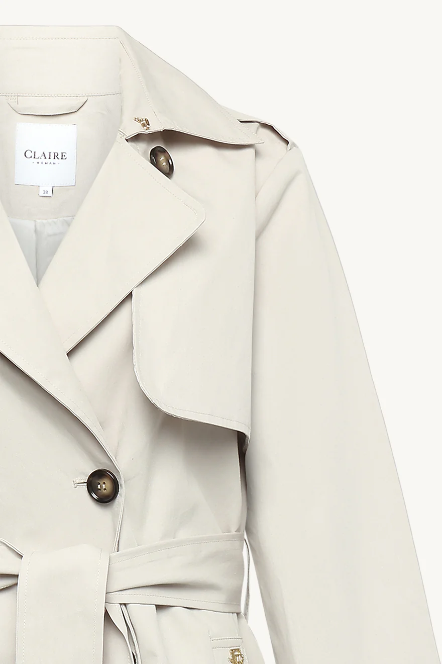 Claire naisten trenssi, OFILLA TRENCHCOAT Kitti - Image 3