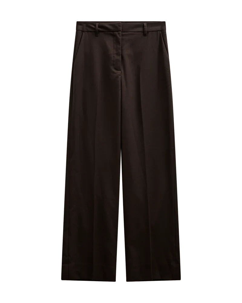 COPENHAGEN MUSE naisten housut, TAILOR PANT Tummanruskea