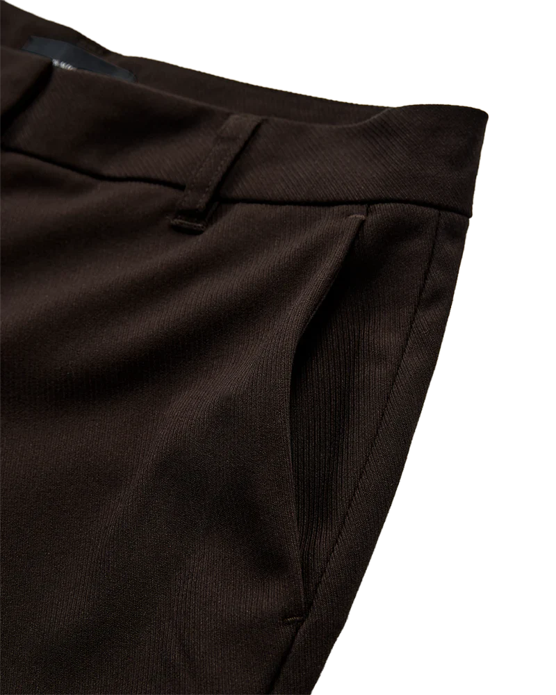 COPENHAGEN MUSE naisten housut, TAILOR PANT Tummanruskea - Image 3