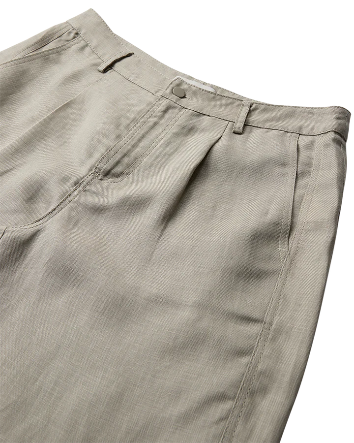 COPENHAGEN MUSE naisten shortsit, NATULI SHORTS Ruskeanharmaa - Image 3