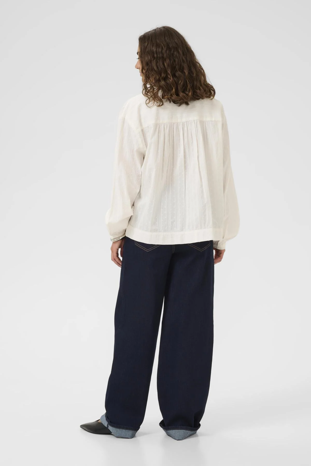Culture naisten pusero Cubirna Blouse, Spring Gardenia - Image 2