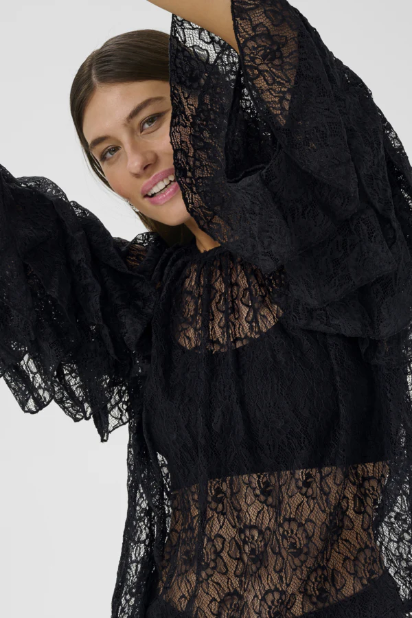 Culture naisten pusero CUCLEMENCY BLOUSE, musta - Image 5