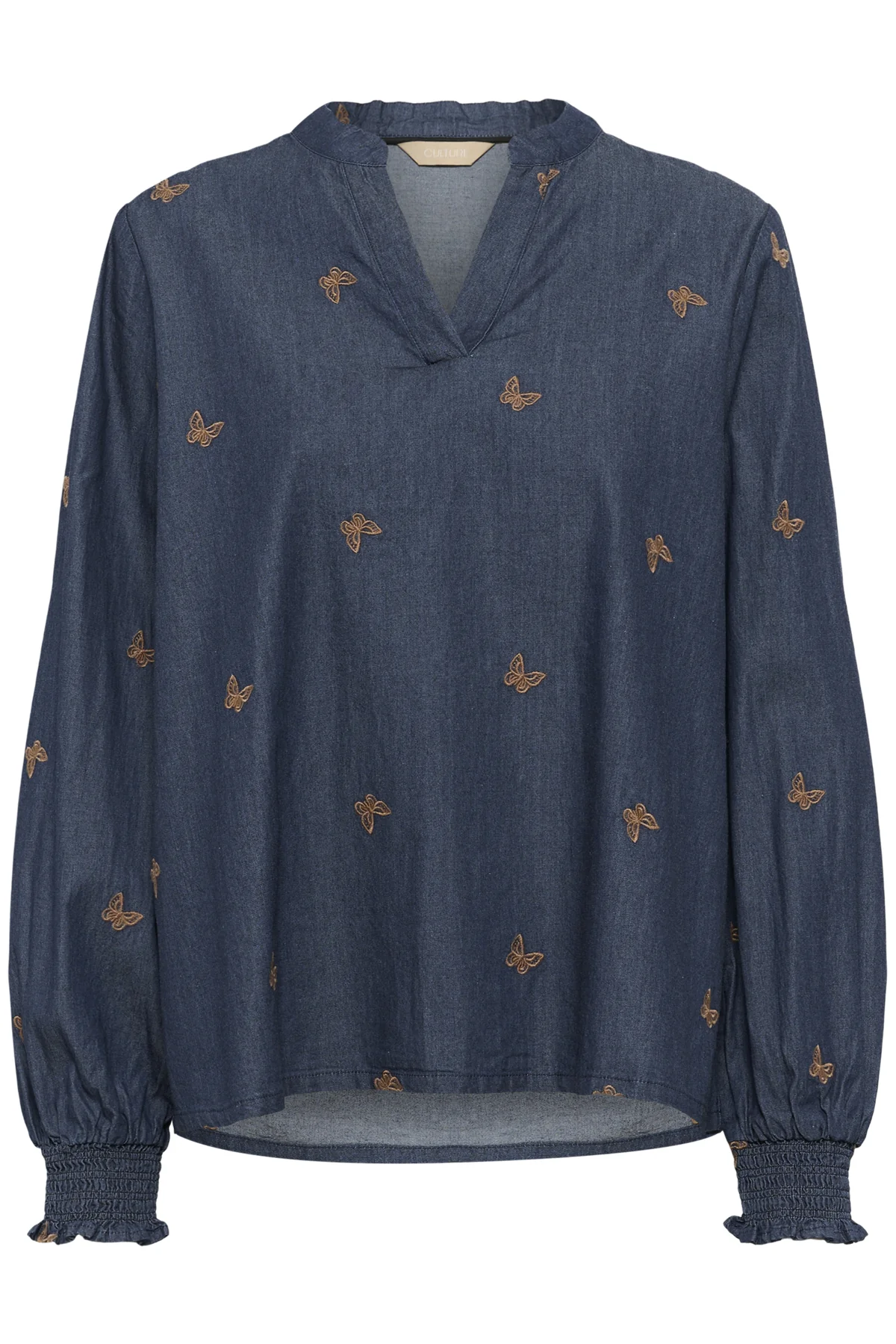 Culture naisten pusero Cufilipa Michelle Blouse, Rinse Wash - Image 3