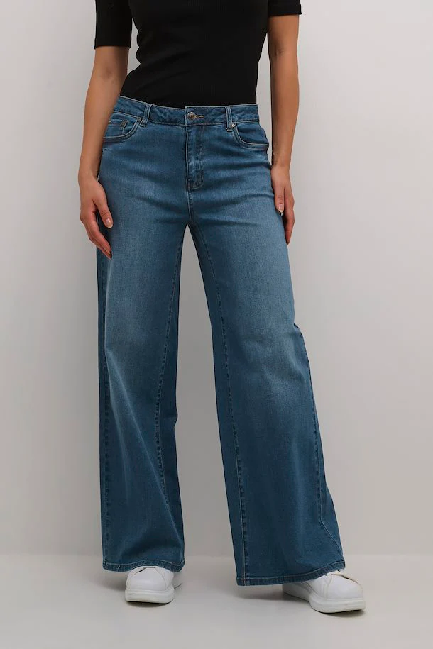 Culture Naisten Farkut, AMI JEANS Indigo