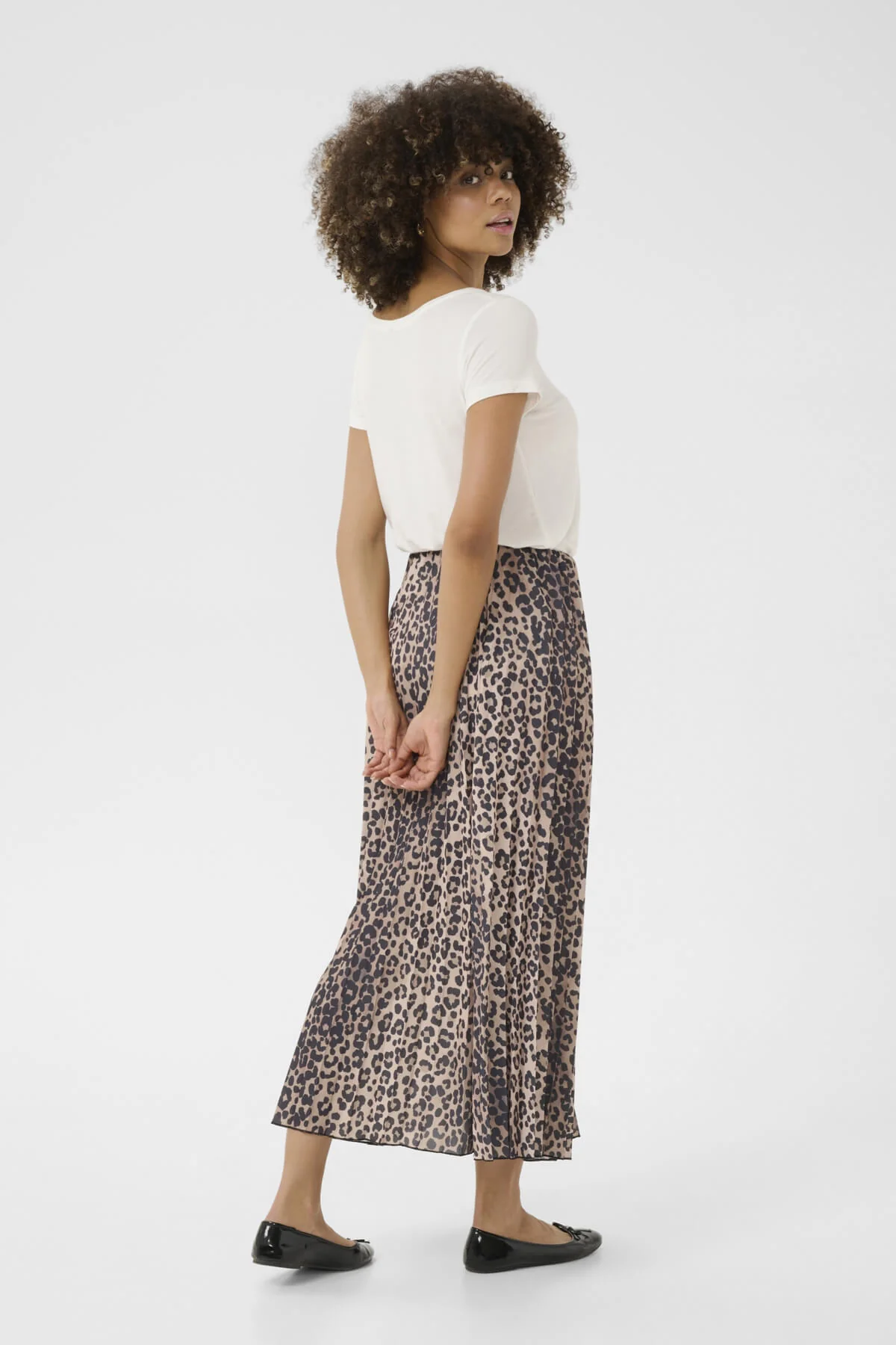 Culture naisten hame, CUELDA SKIRT Leopard - Image 2