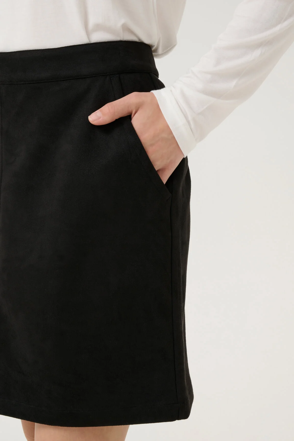 Culture Naisten Hame, CULISETTE SKIRT Black - Image 3