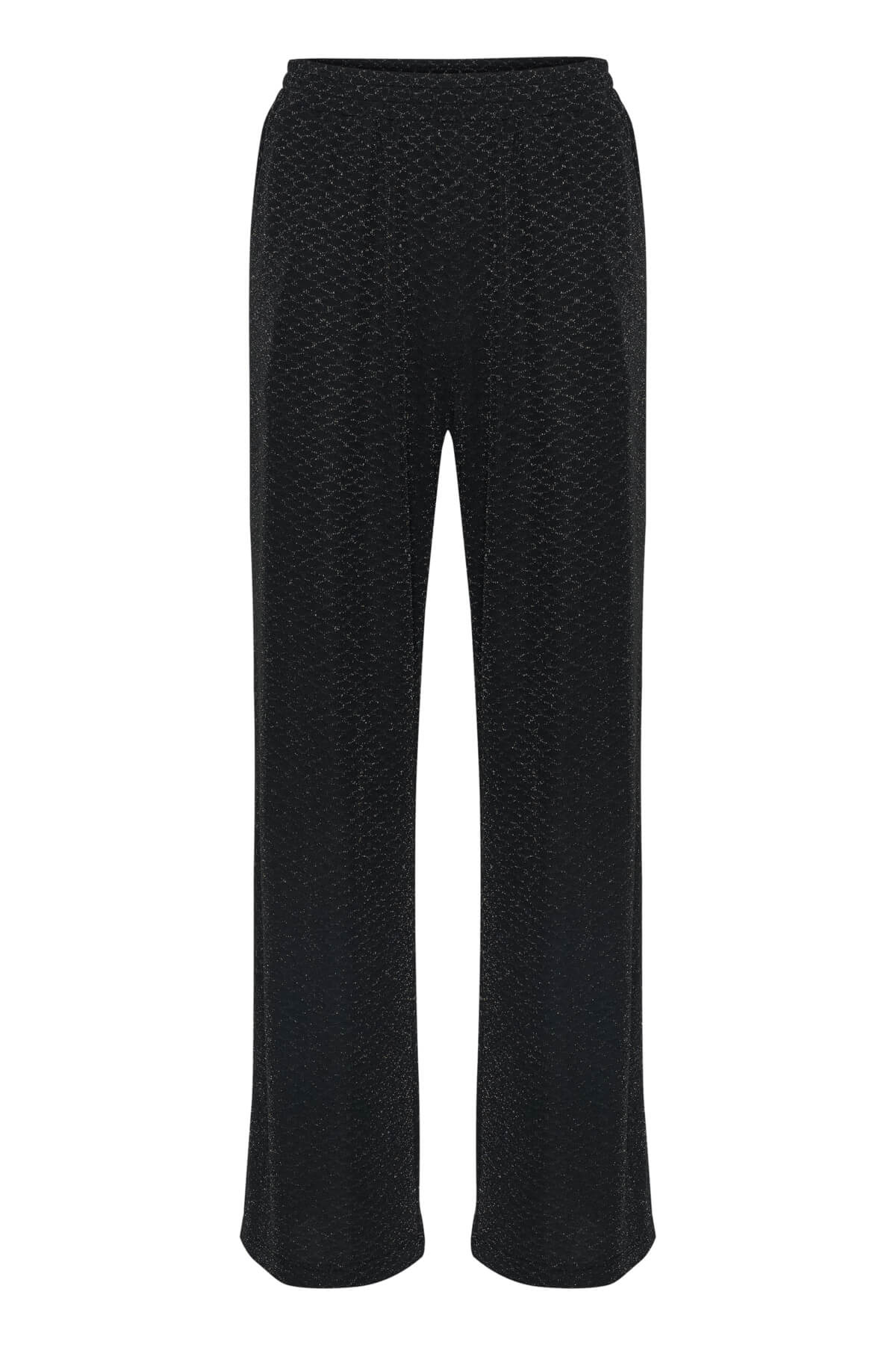 Culture naisten housut, CUTAZ PANTS Black/Silver - Image 3
