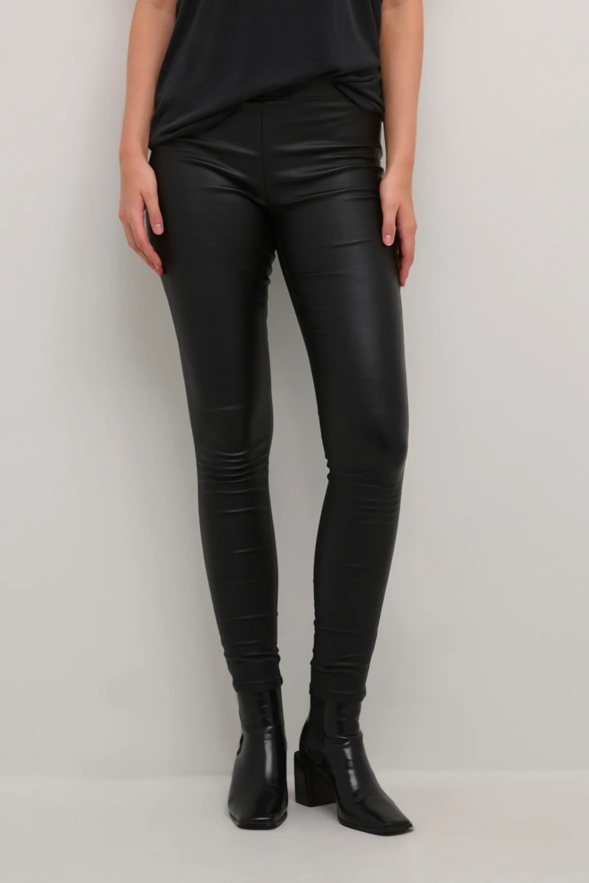 Culture naisten leggingsit, CUBETTINE LEGGINGS Black - Image 2