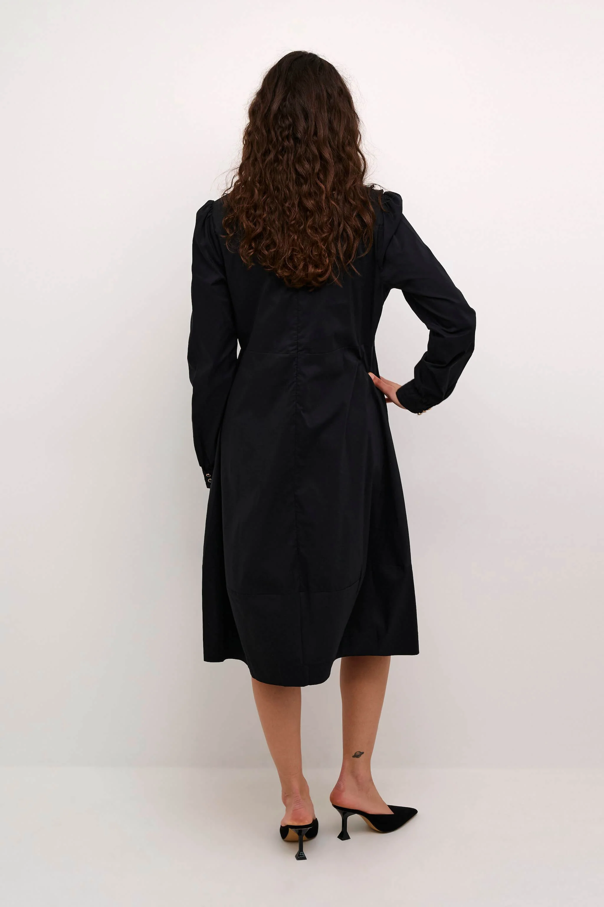 Culture Naisten Mekko Antoinett Dress Black - Image 4