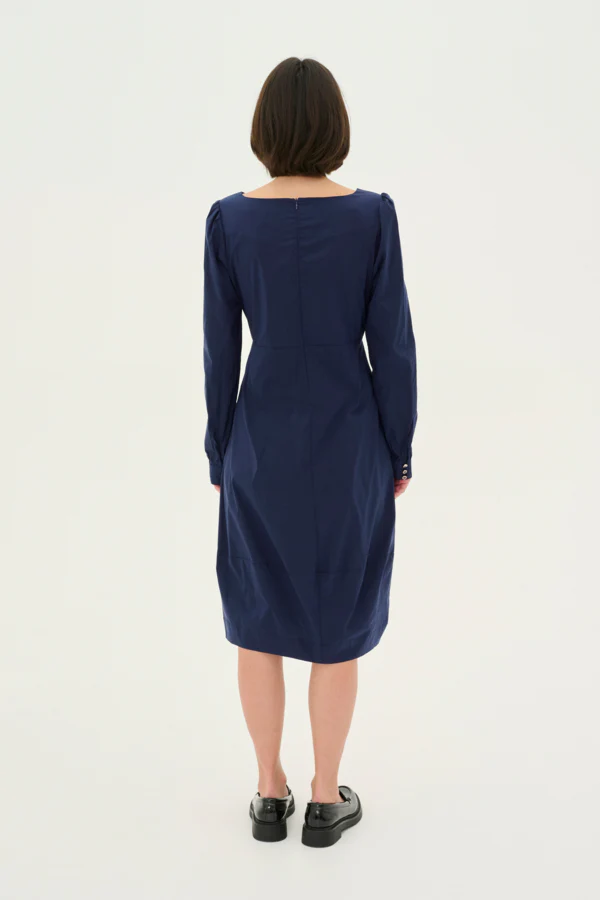Culture Naisten Mekko Antoinett Dress Blue Iris - Image 2