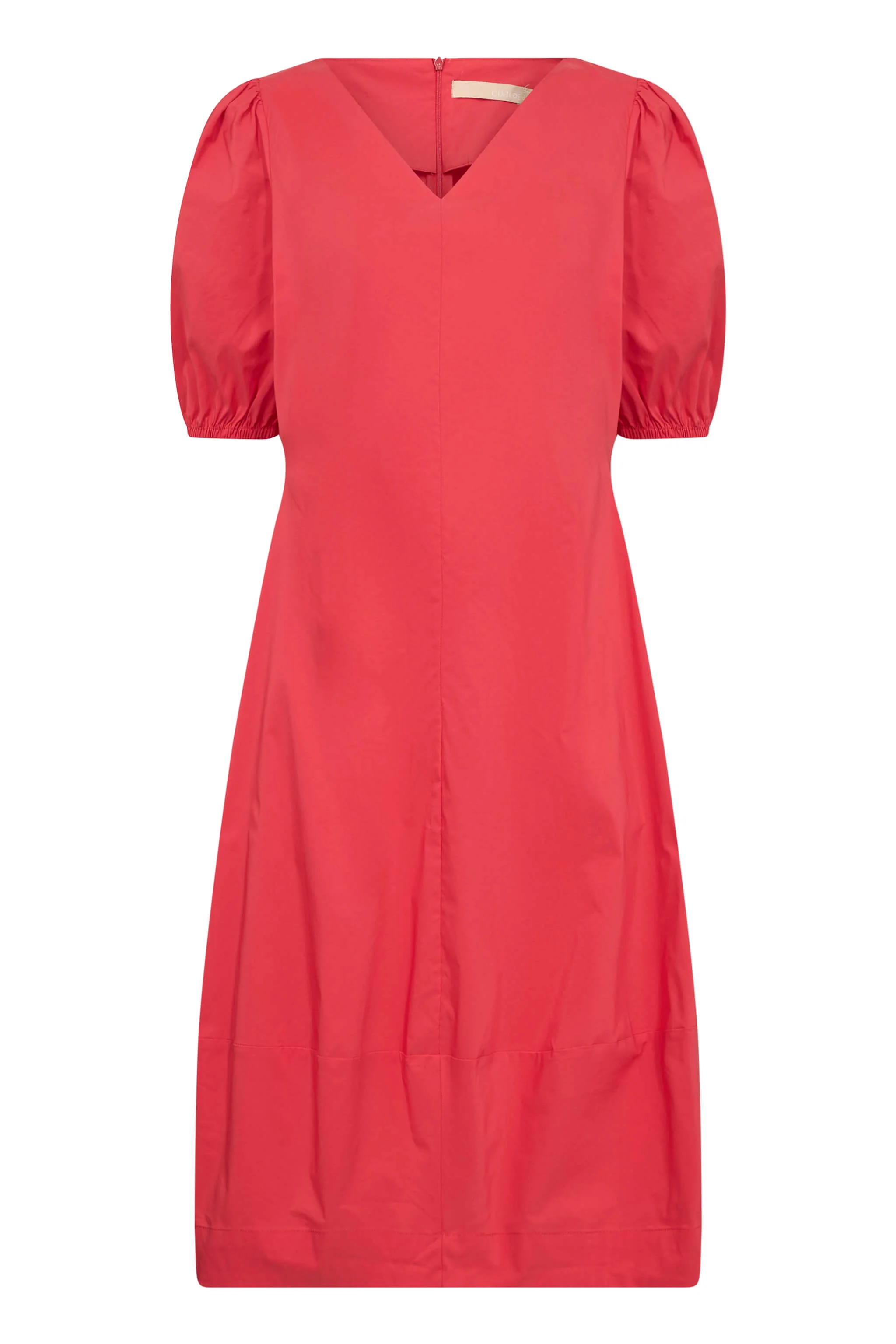 CULTURE, Naisten Mekko, ANTOINETT SS DRESS Fiery Red - Image 4