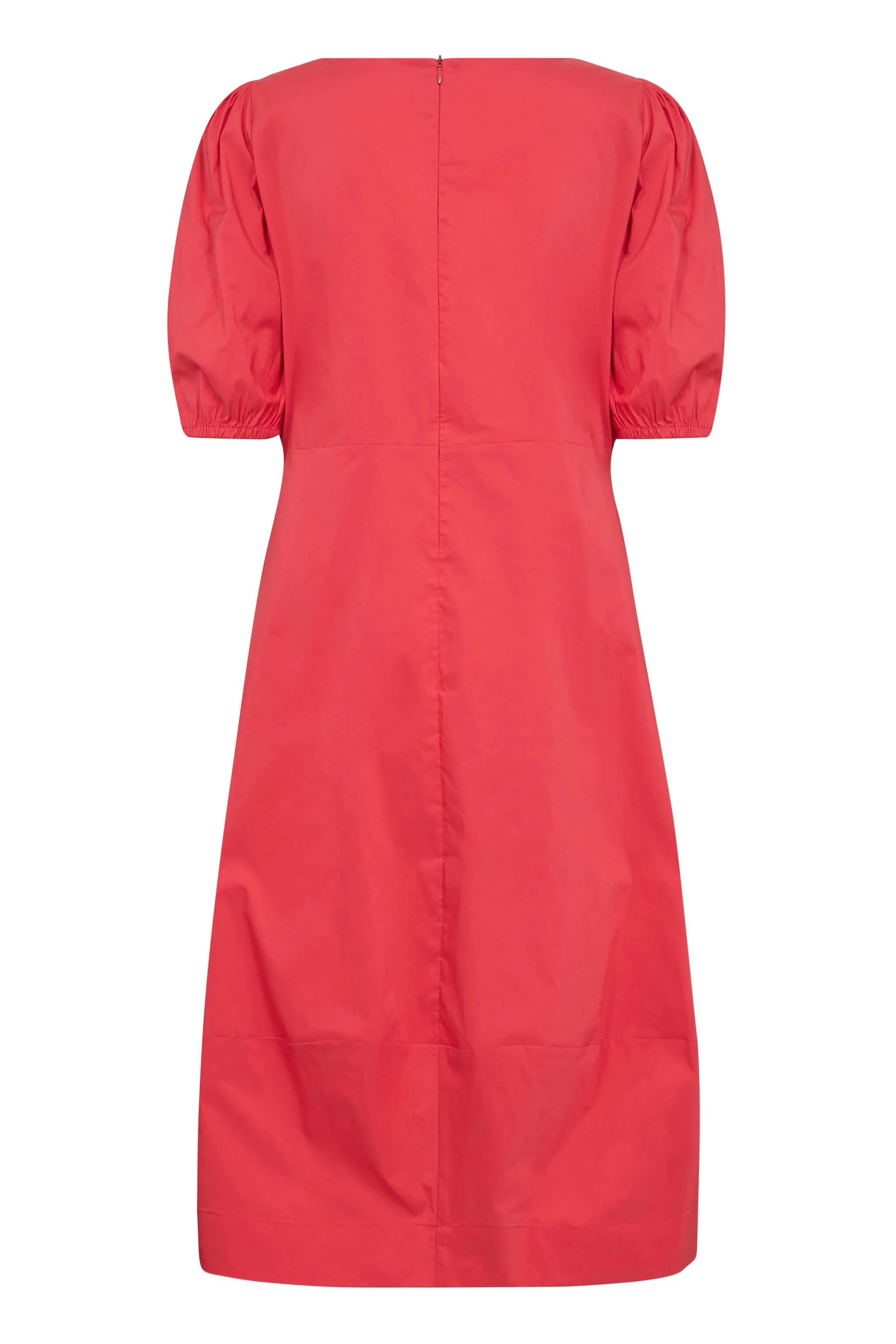 CULTURE, Naisten Mekko, ANTOINETT SS DRESS Fiery Red - Image 5