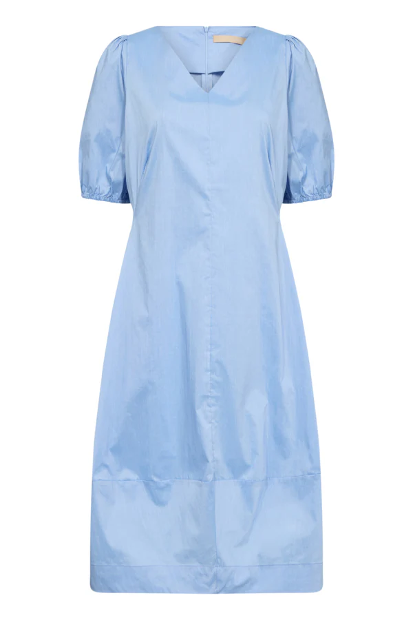CULTURE, Naisten Mekko, ANTOINETT SS DRESS Forever Blue - Image 3