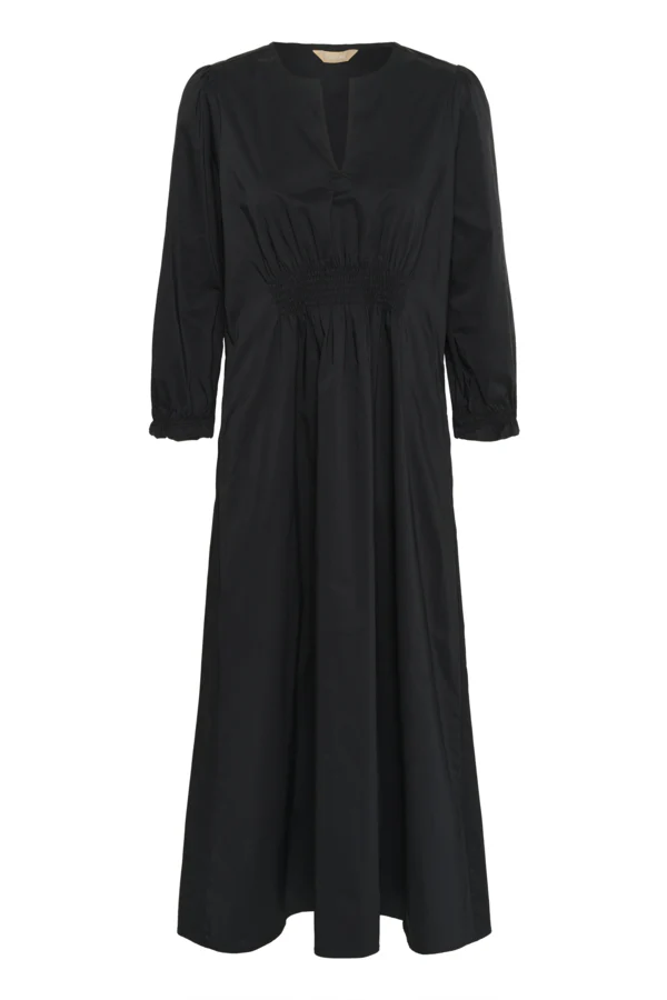 Culture naisten mekko, CUELNA ANTOINETT LONG DRESS Black - Image 3