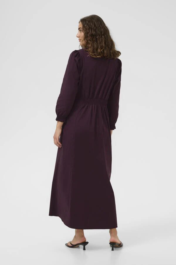 Culture naisten mekko, CUELNA ANTOINETT LONG DRESS Winetasting - Image 2