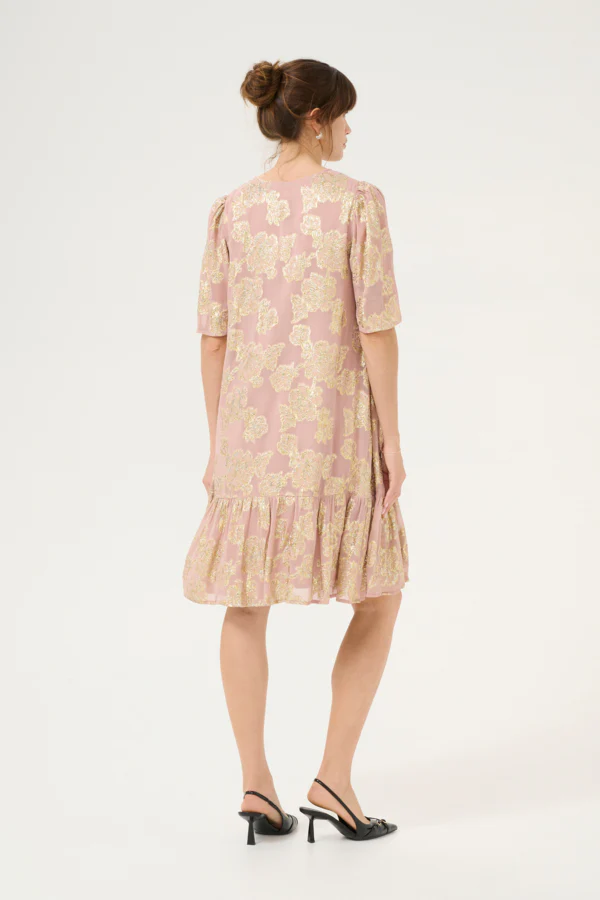Culture naisten mekko, CUFLOI DRESS Pale Mauve - Image 2