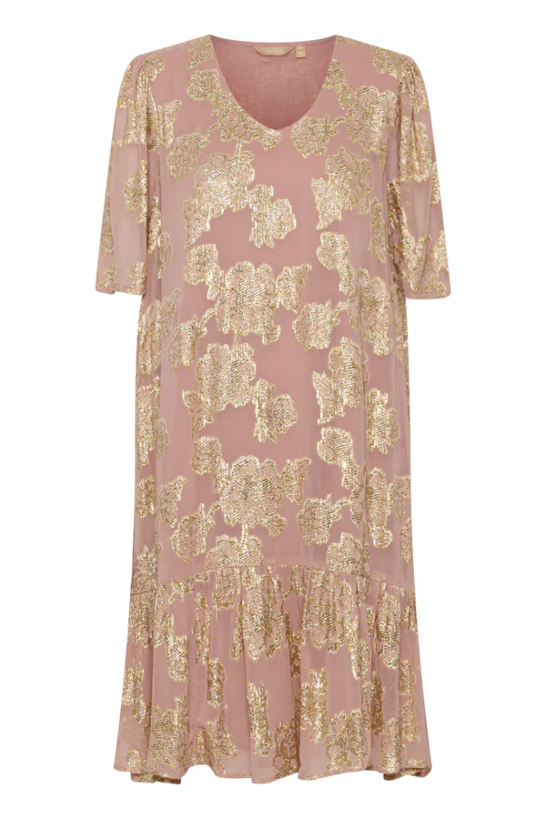 Culture naisten mekko, CUFLOI DRESS Pale Mauve - Image 3