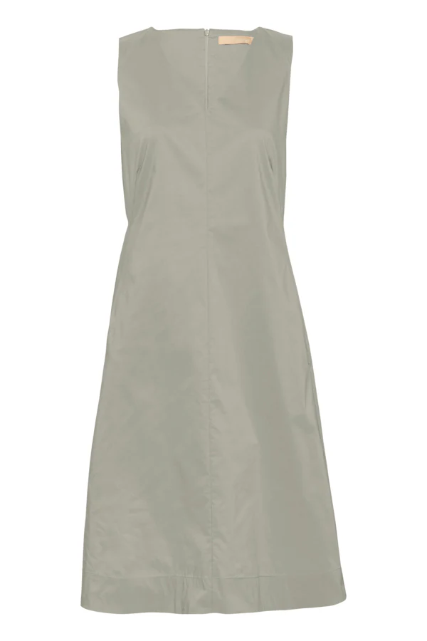Culture naisten mekko, CUNOVI ANTOINETT SLEEVELESS DRESS Seagrass - Image 3