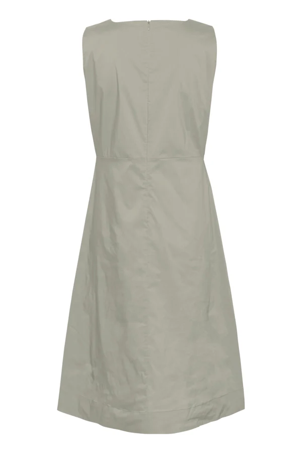 Culture naisten mekko, CUNOVI ANTOINETT SLEEVELESS DRESS Seagrass - Image 4