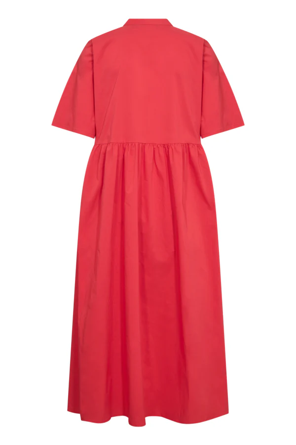 Culture naisten mekko, CUZETA ANTOINETT DRESS Fiery Red - Image 3