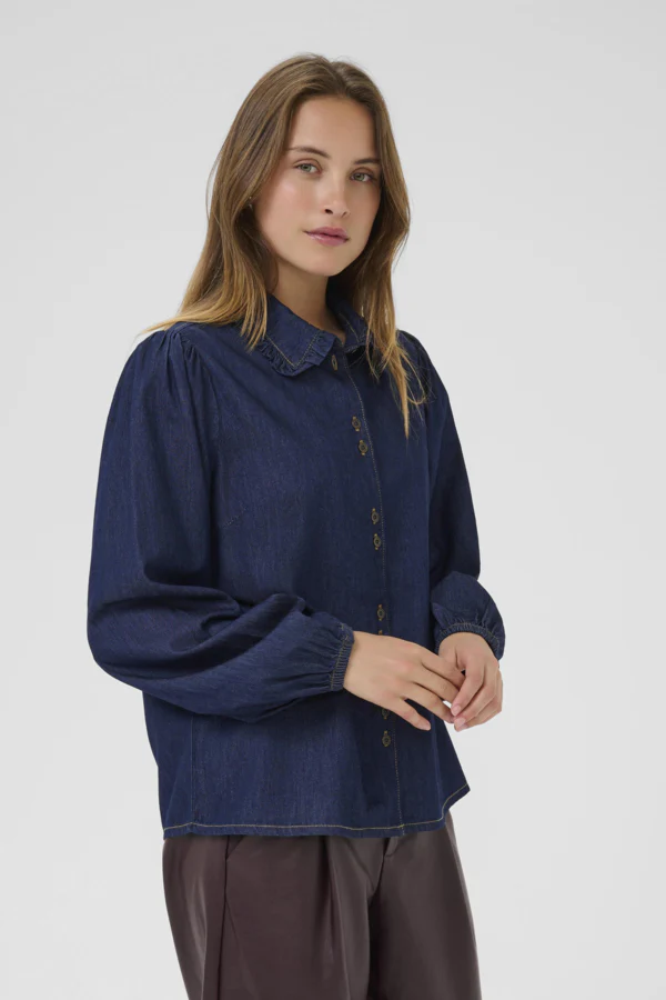 Culture naisten pusero, CUHILKA ARPA SHIRT Rinse Wash